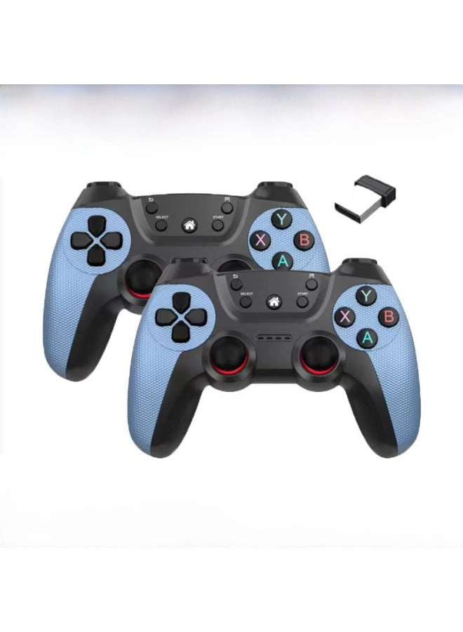 Android TV Computer 2.4g Wireless Game Controller Dualshock Doubles Battle Grey