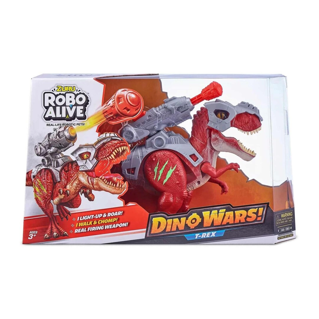 Dino Wars T-Rex - Red Robotic