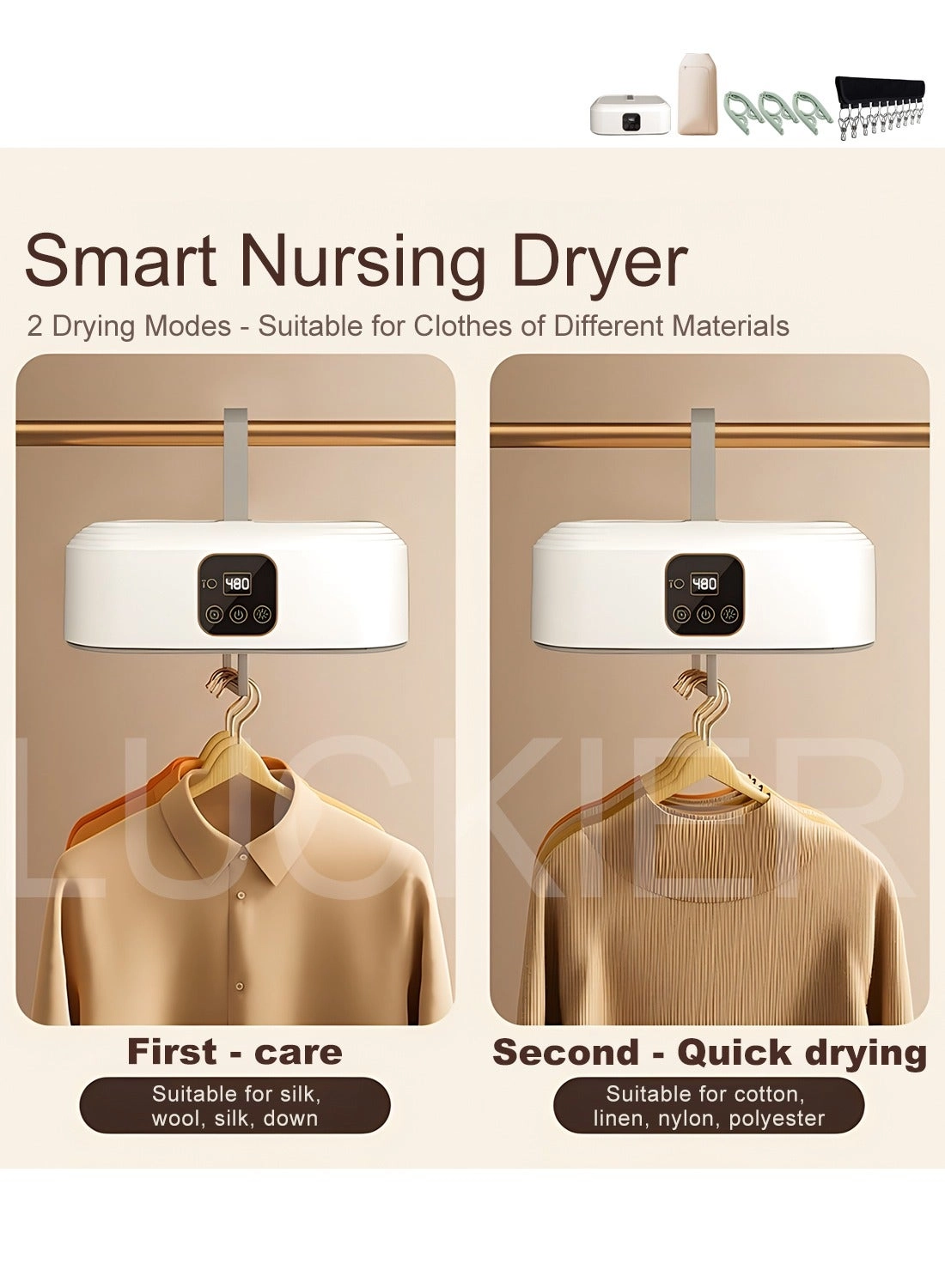 Portable clothes drye - 600 W