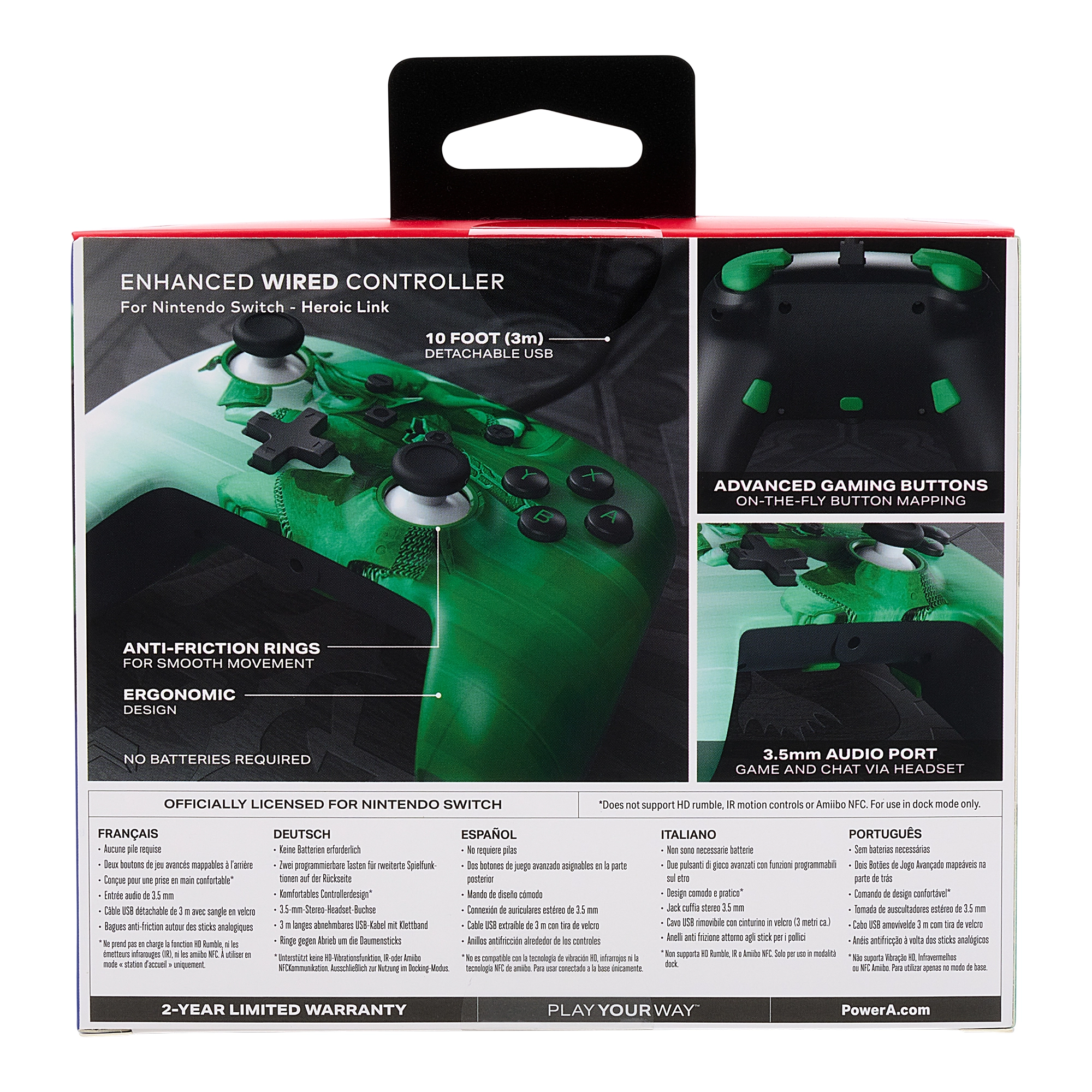 Enhanced Wired Controller - Nintendo Switch