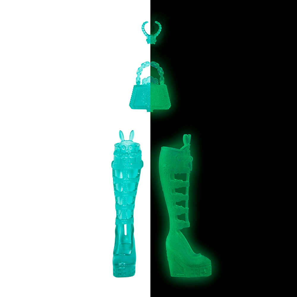 Twyla Doll and Fashion Set - Neon Frights 19+ Surprises Dress-Up Locker Ages 4+