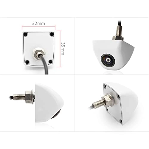 170 Degree White Starlight Night Vision Lens Vehicle Rear/Front View Camera - low-light level 15m Wire HD 720P