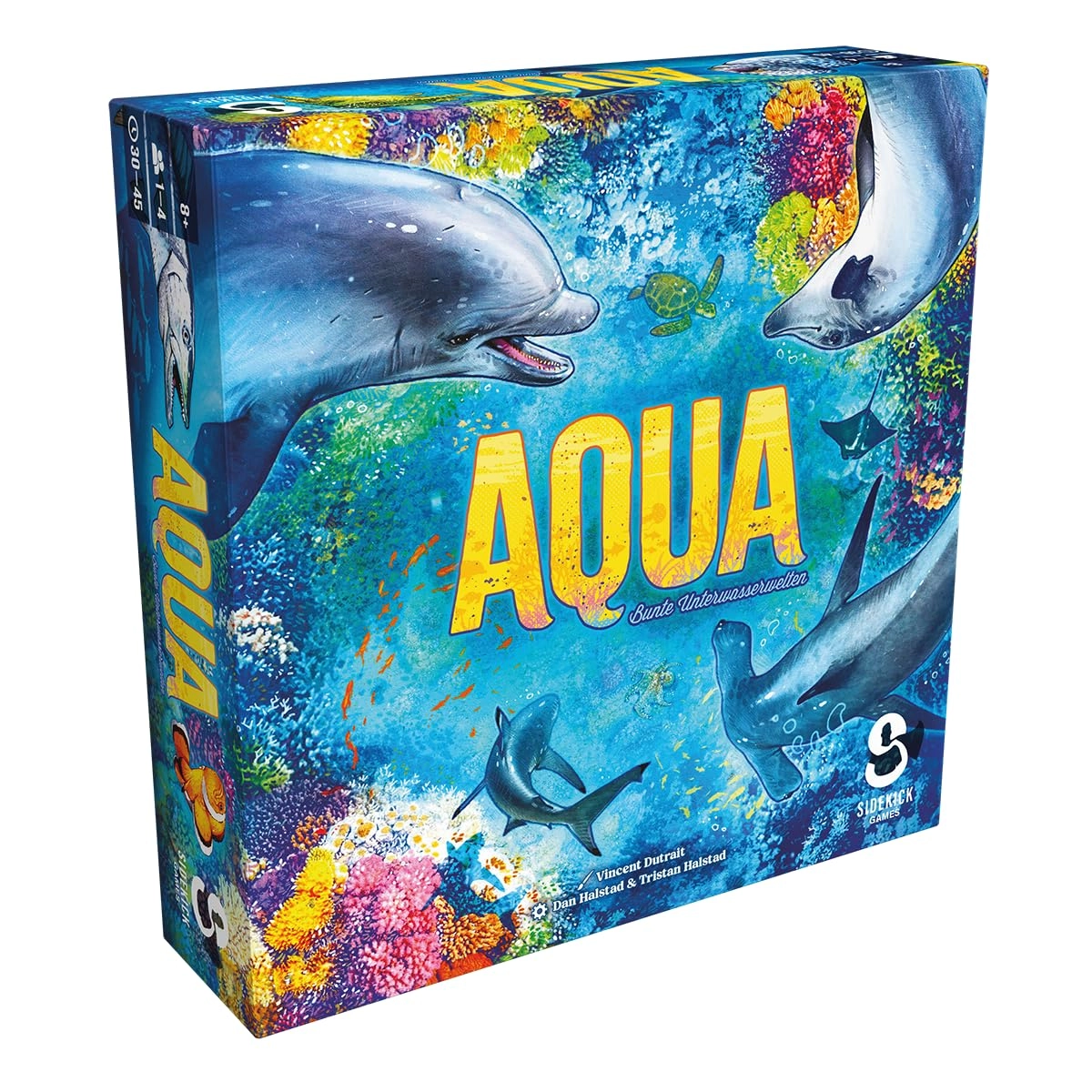 Asmodee Aqua: Colourful Underwater Worlds - Tile Game (German)