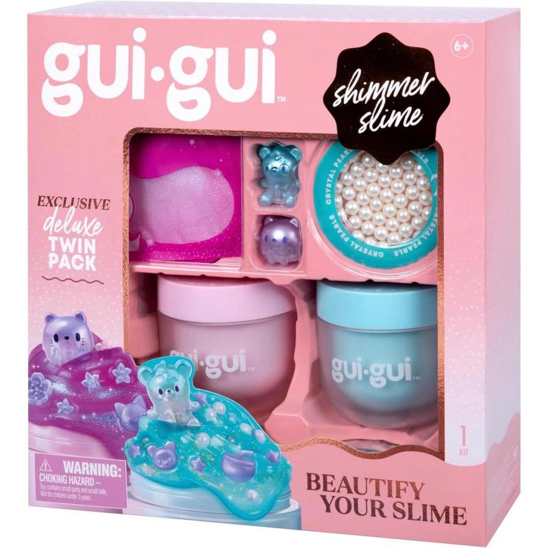 MOOSE gui-gui Exclusive Deluxe Twin Pack Kit - Slime Toy 6+ years