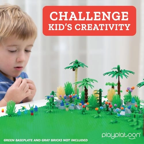 Jungle Building Bricks Kit - 404 pcs