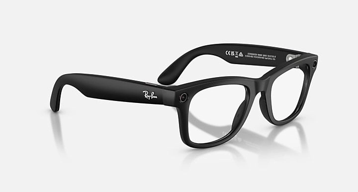 601ST353 - Wayfarer Large Smart Glasses Matte Black
