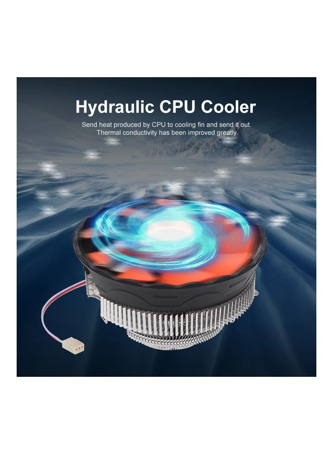 CPU radiator - 7020 fan pure copper tube