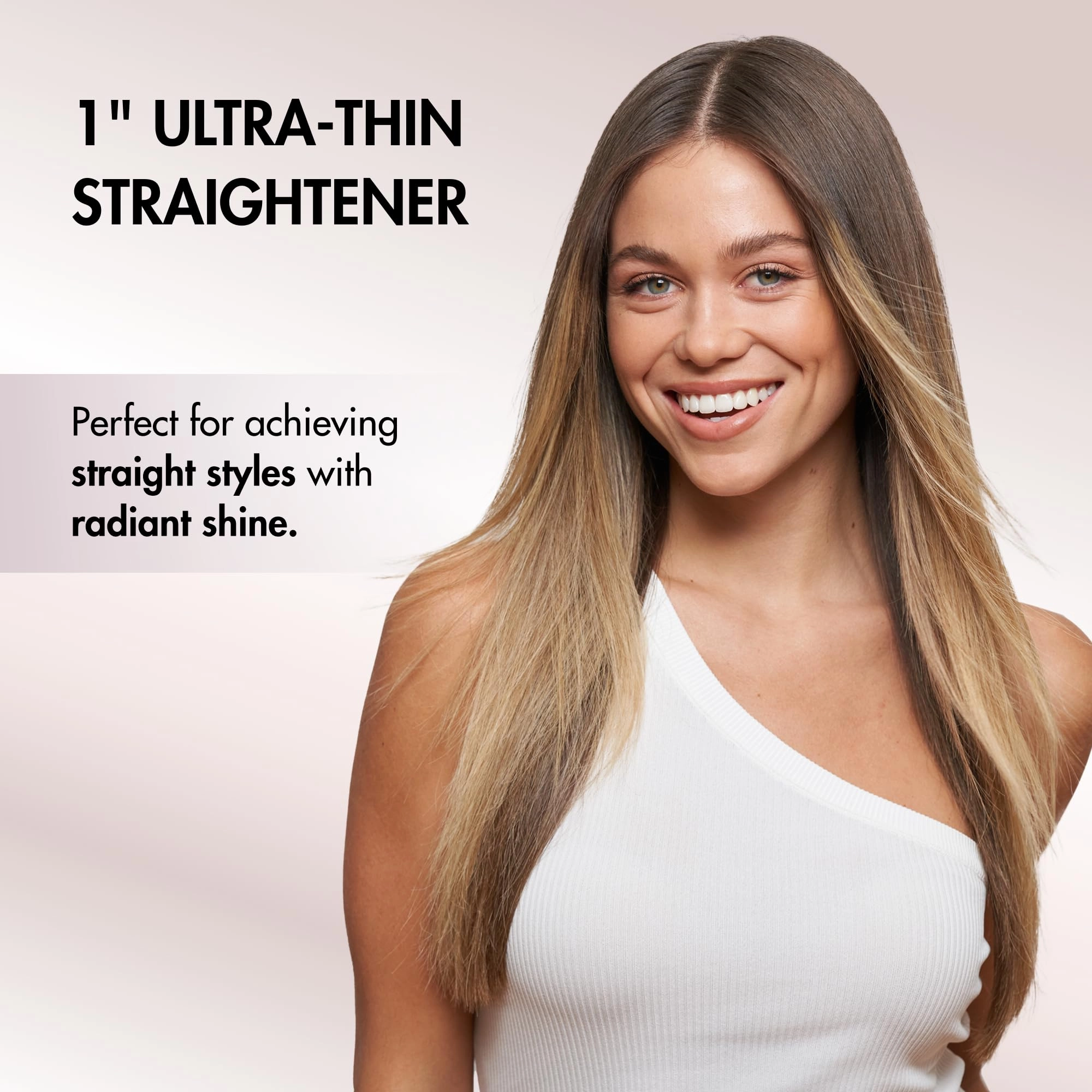 Nano Titanium Ultra-Thin Flat Iron - 1 inch