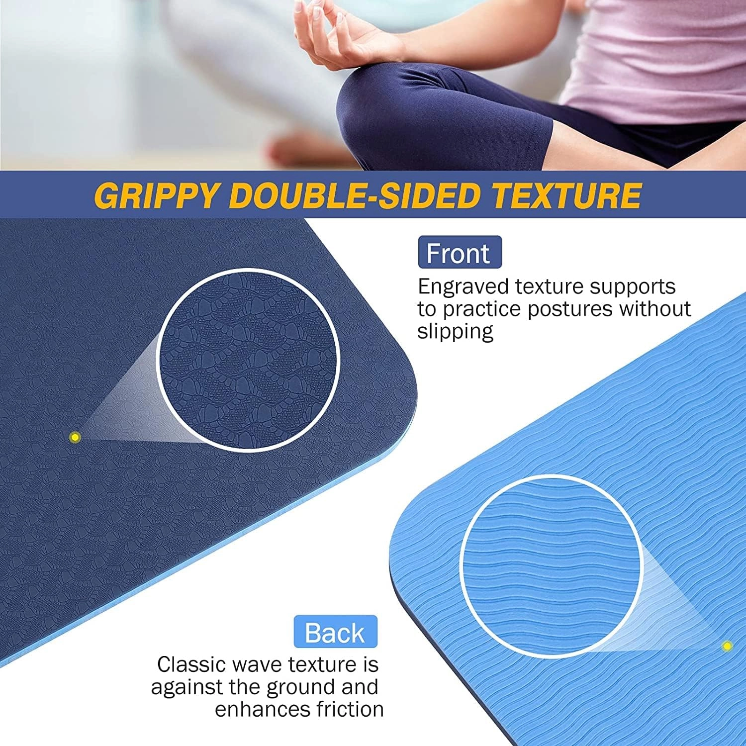 Yoga Mat - TPE 6mm
