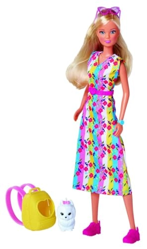 Steffi Love Dressing Doll - 29 cm Dog Backpack Ages 3+