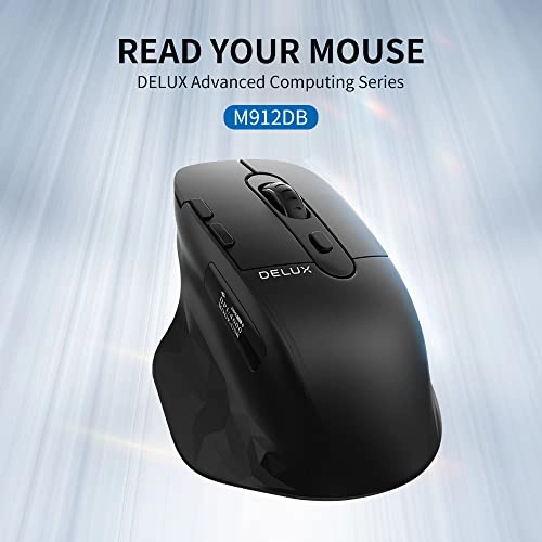 M912 Wireless Mouse - Bluetooth Radio Frequency USB