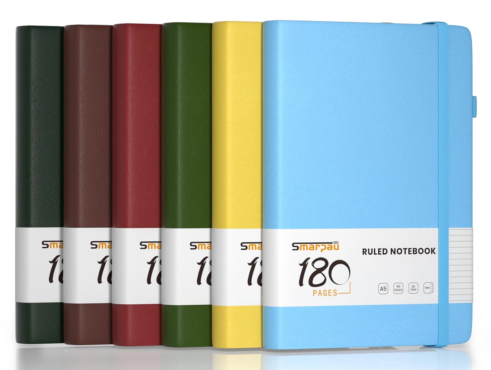 Notebook A5 Hardcover - Lined 180 Pages