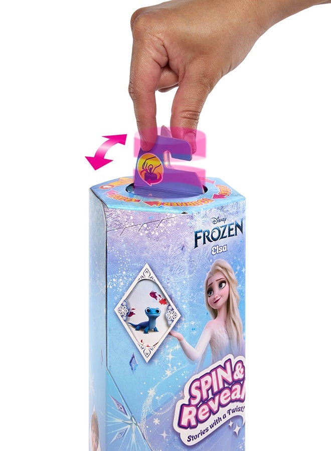 Elsa Fashion Doll - Frozen Spin & Reveal 11 Surprises