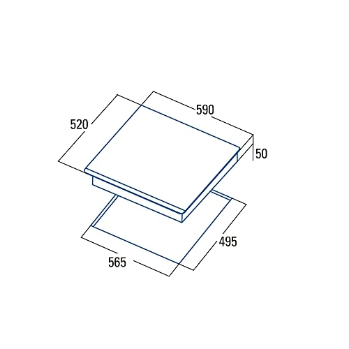 Giga 600 8026002 Induction hob