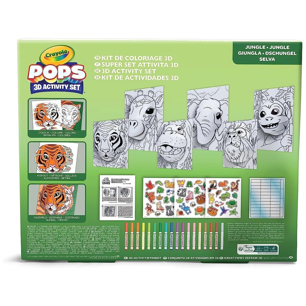 Pops Super 3D Activity Set - Jungle