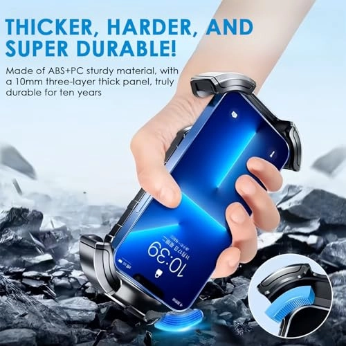 Universal Motorcycle Mobile Phone Holder - 360° Rotatable Fits 4.7-6.8 Inch