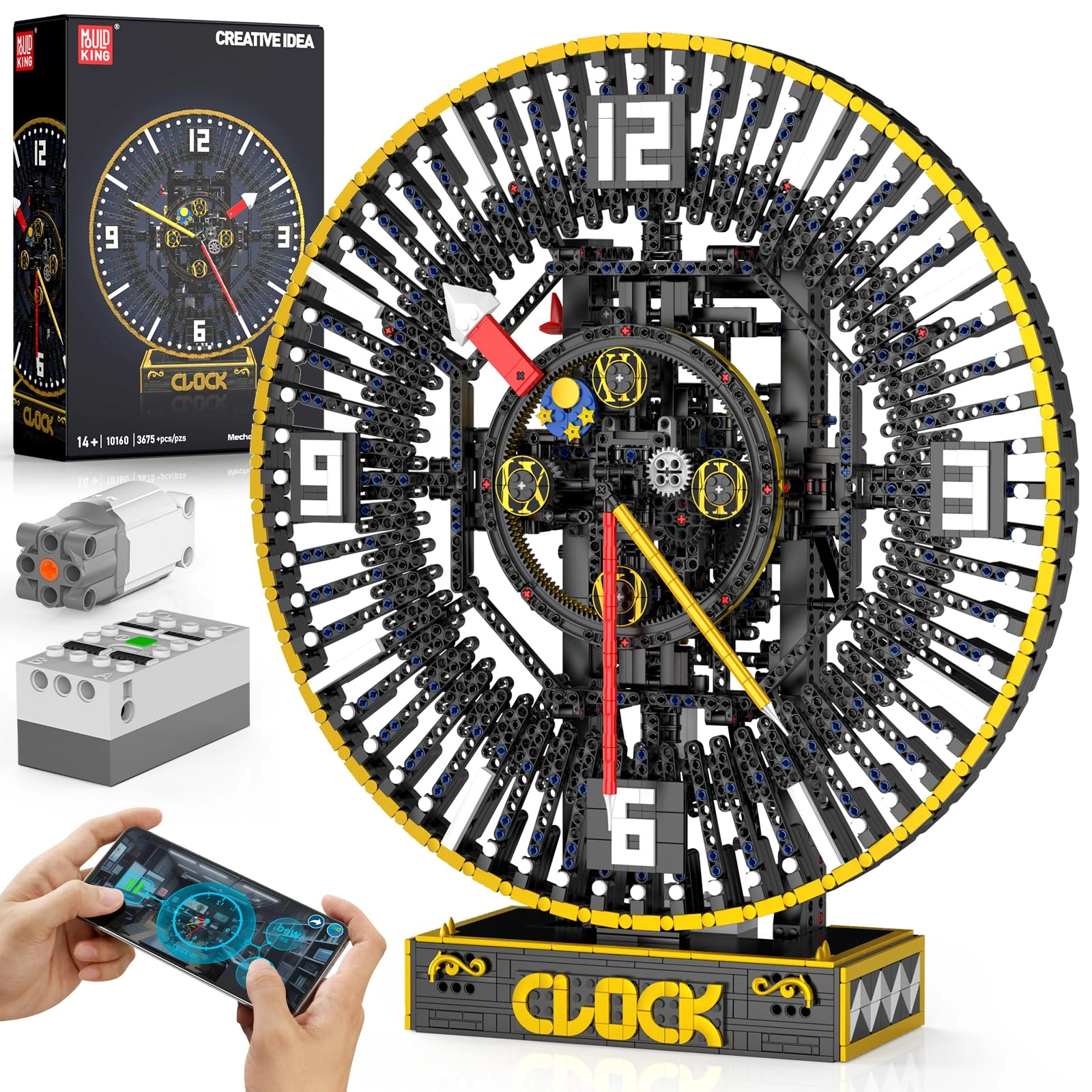mould king Cyberpunk Grand Clock (10160)