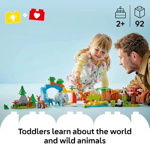 Wild Animal Families (10446) - 3in1 Montessori Toddler Learning Toy