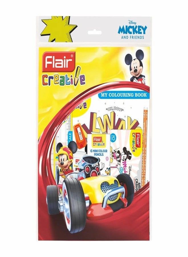 Flair Creative Series Disney Mickey Mouse Stationery Kit - 34 piece(s) Pack