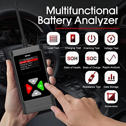 Car Battery Tester - 12 Volts