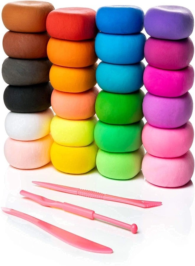 Firstly Air Dry Clay - 60 pcs + Stickers + Tools