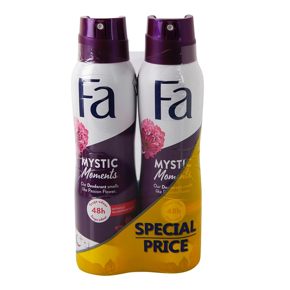 Fa Mystic Moments Deodorant Spray - 2 x 150 ml 48h