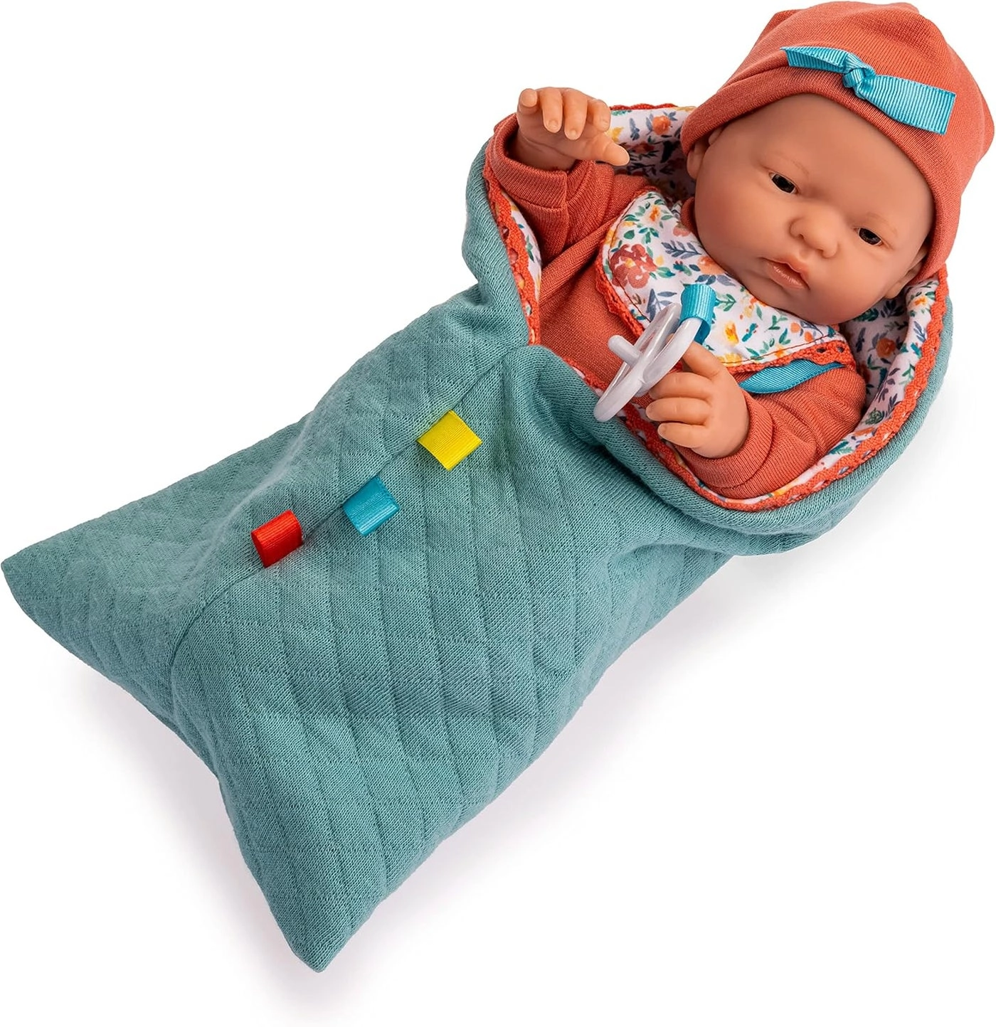 JC Toys Mini La Newborn Baby Doll - AllVinyl Pink Ages 2+
