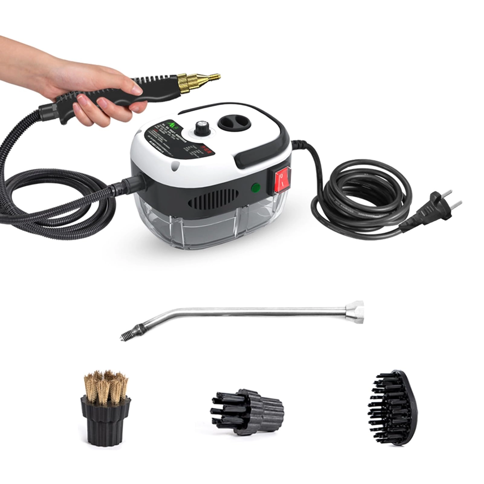 Portable Steam Cleaner - 2500W Pressurized