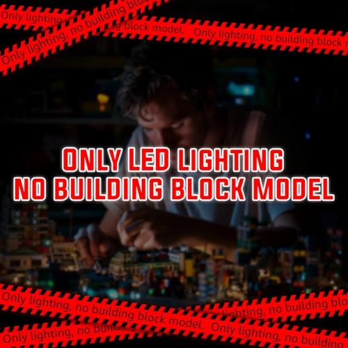 LED Light Kit - Compatible with Lego 21330 Home Alone