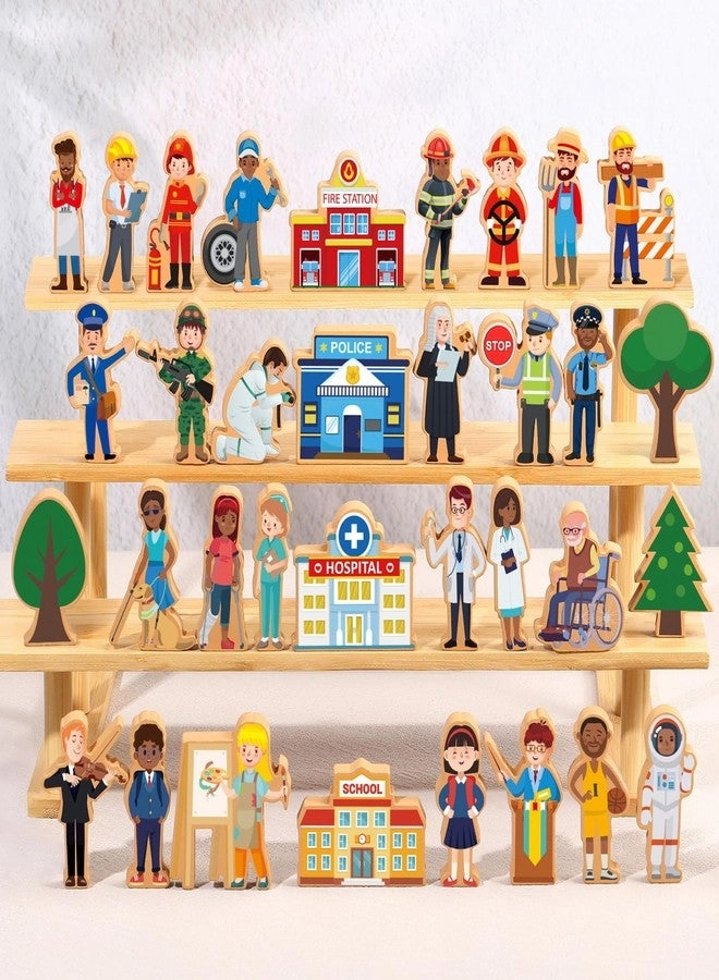 Blosssound Wooden Community Helpers - 40 pieces