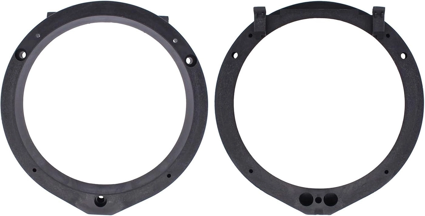 Speaker Adapter Mounting Plates - 6.5 to 6.75-inch Front Rear Stereo