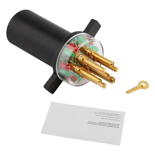 7-Way Round Pin Tractor Trailer Light Tester - One-Man Testing 7865L