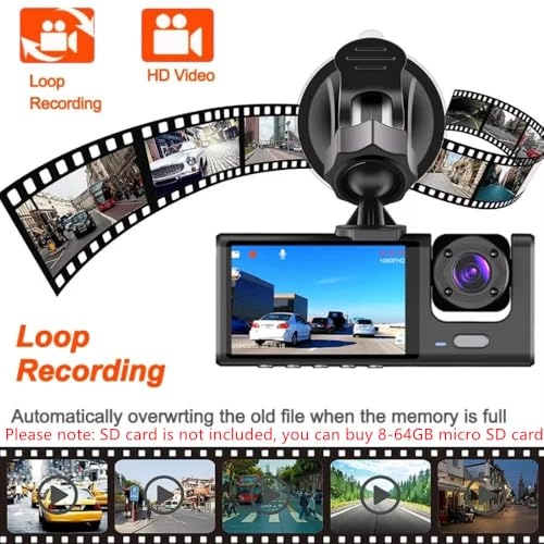 Dual Dash Camera - 1080p