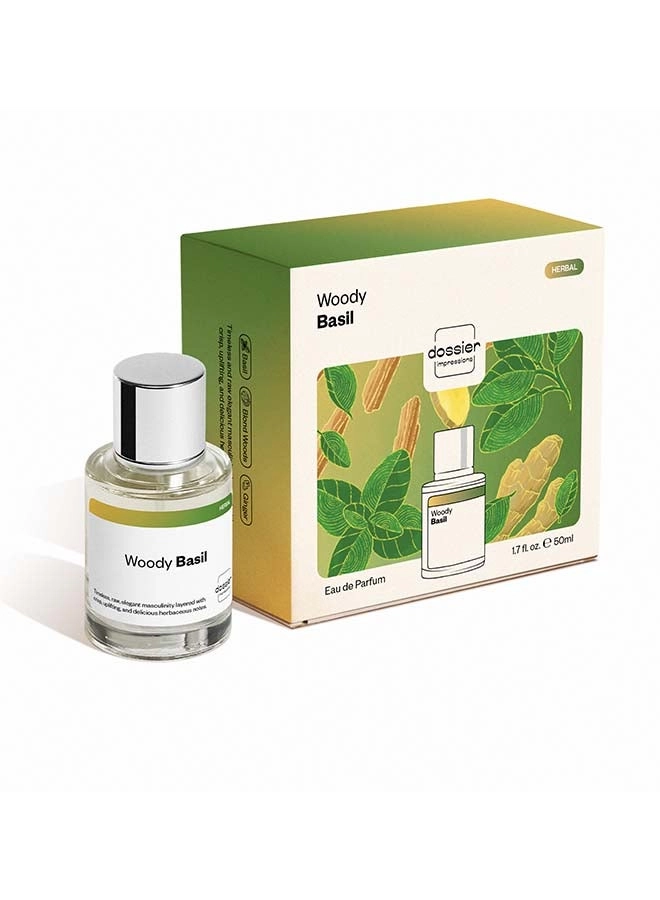Dossier Woody Basil Eau de Parfum 50ml