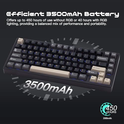 WOBKEY Rainy 75 - QWERTY Wired/Wireless