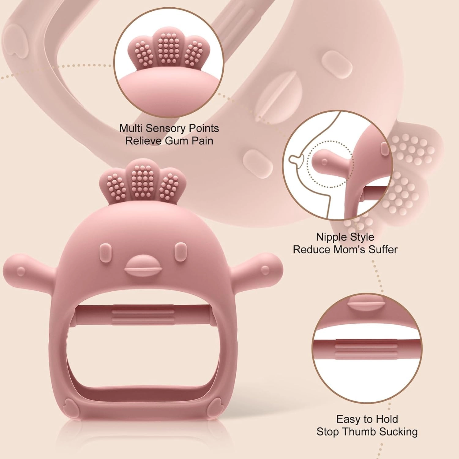Teething Mittens - Silicone