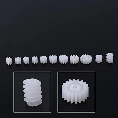 Spindle Gears & Worms - 11pcs Plastic