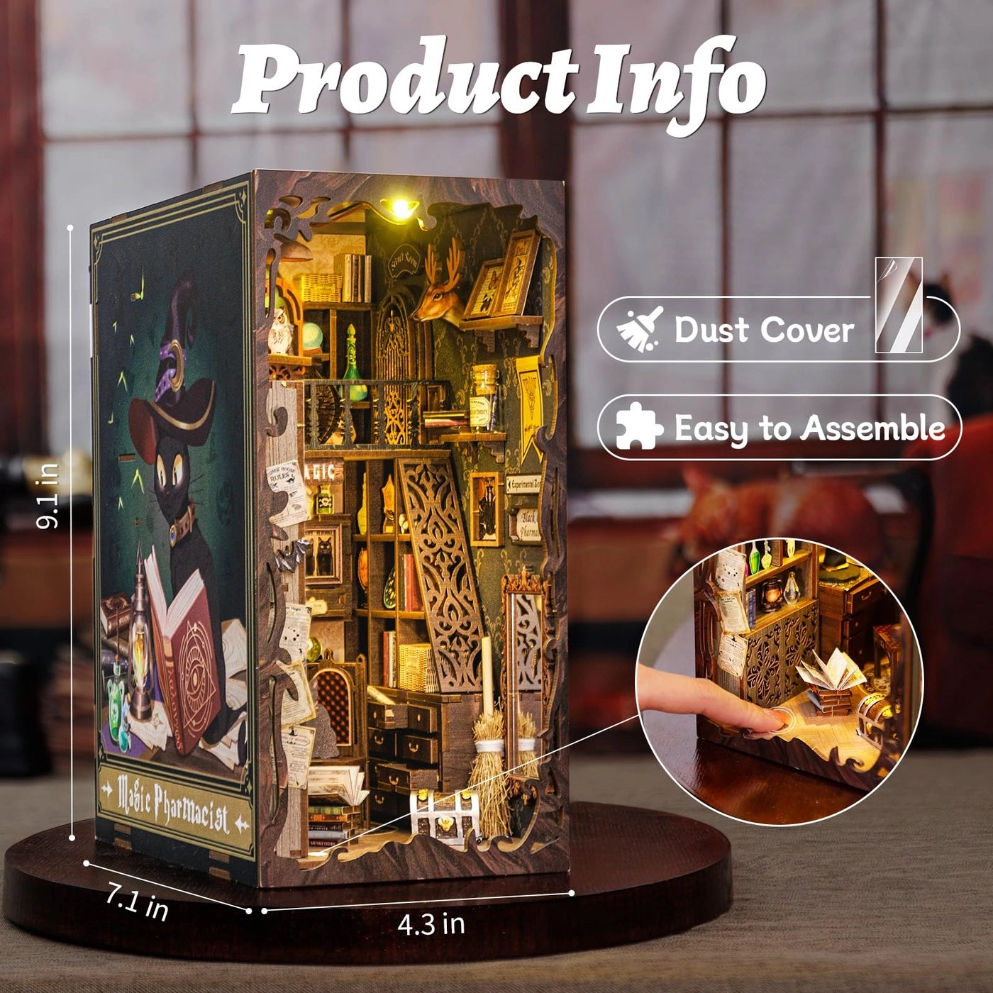 Book Nook Kit - Corner Coffee Shop