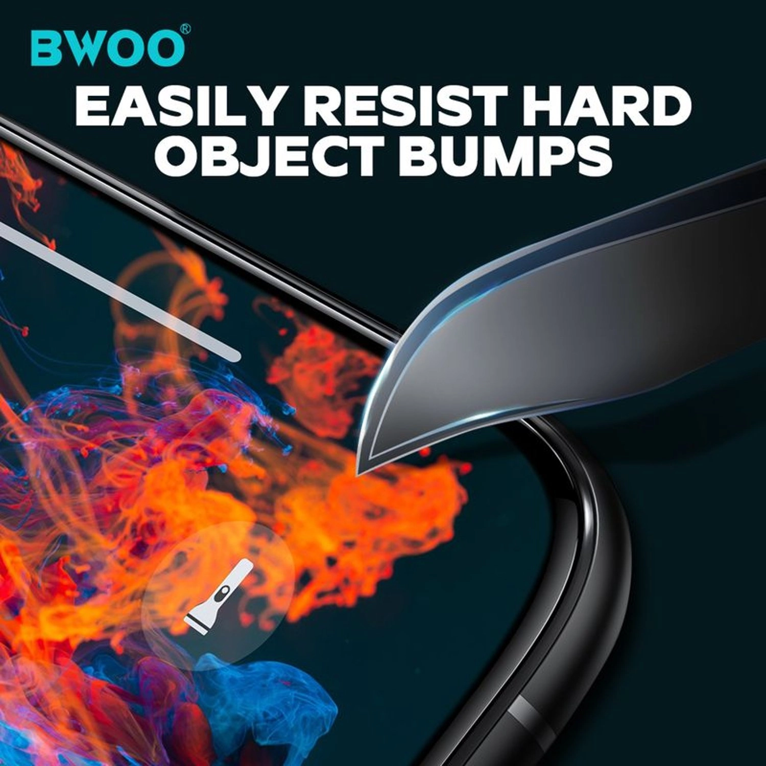 Clear Tempered Glass Screen Protector for Oppo Reno 4