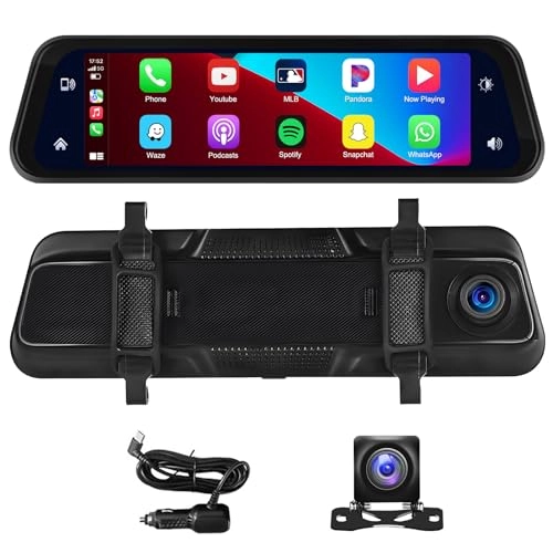 Hikity Rear View Mirror Dash Cam - 2.5K