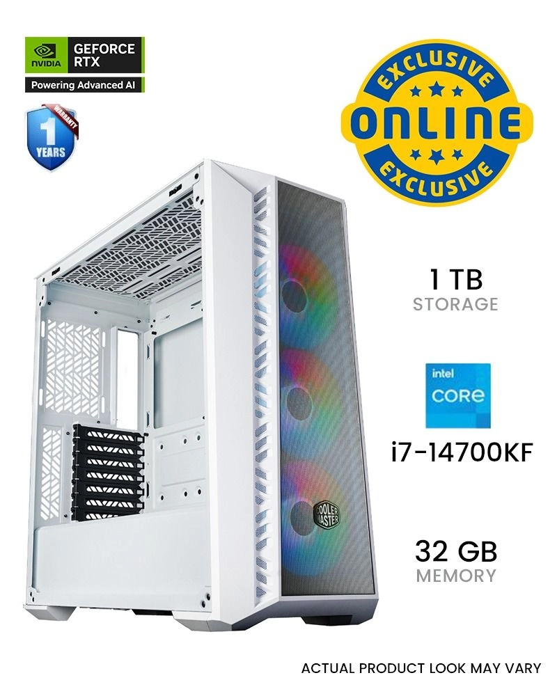Cooler Master Masterbox 520Mesh - i7-14700KF 32GB 1TB