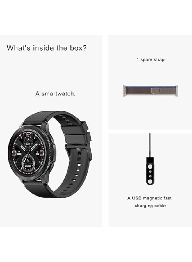 Rotatable Dial Smart Watch - 1.43 inch