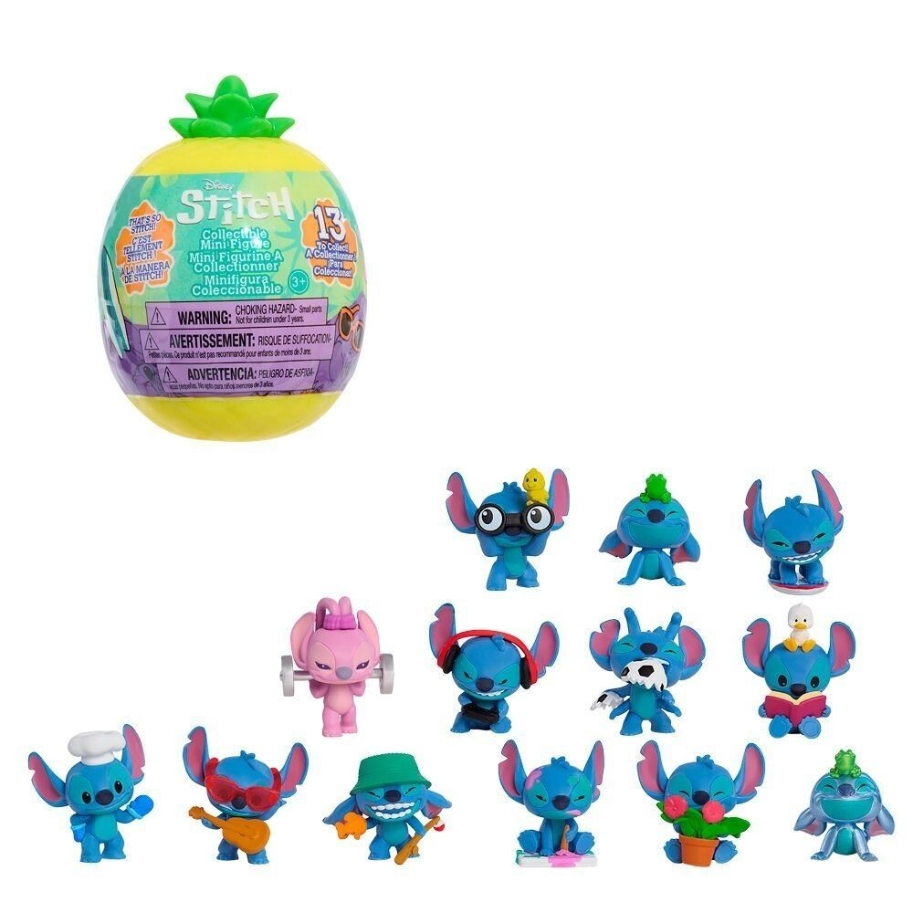 Disney Stitch Collectible Mini Figure Capsules (46227)