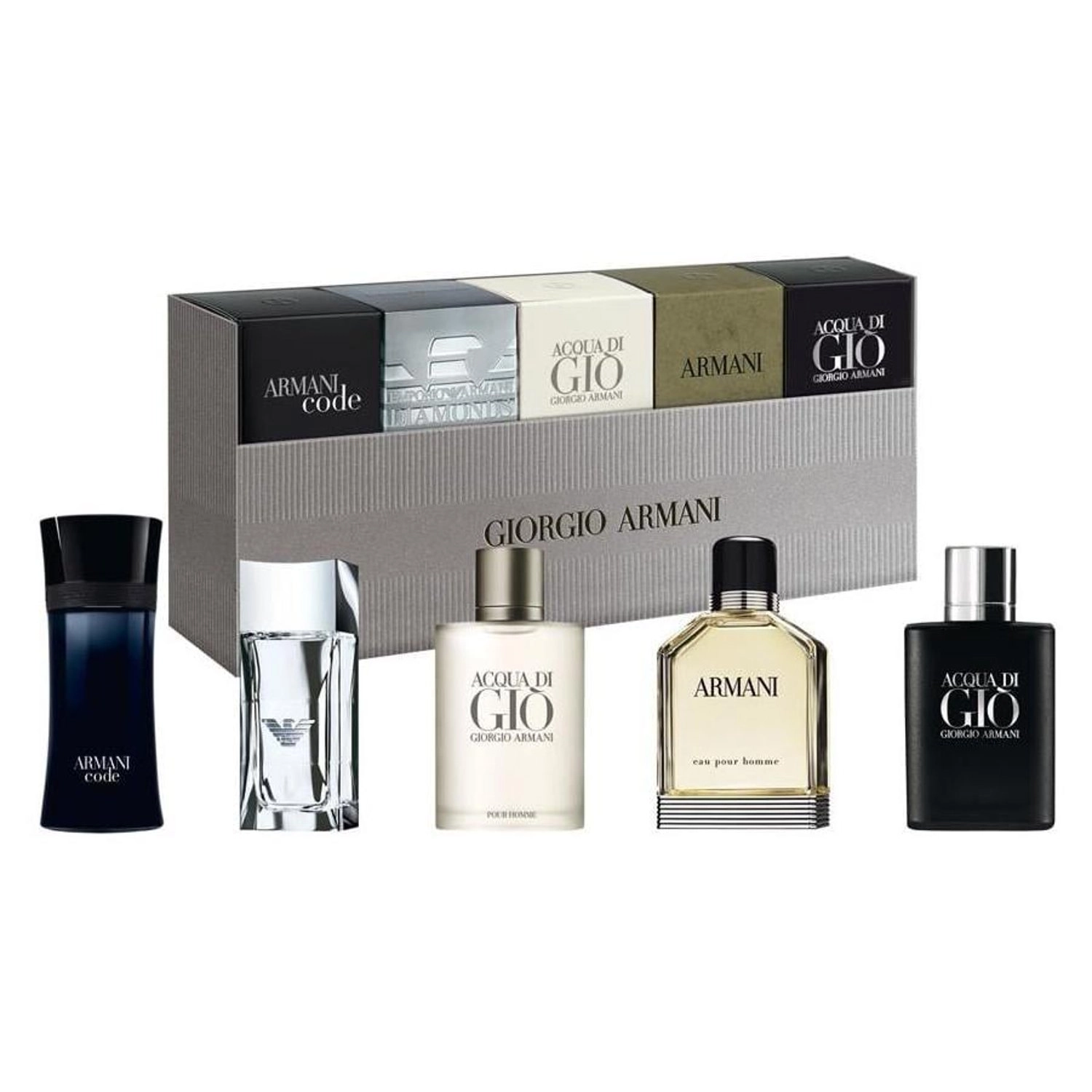 Giorgio Armani Code + Emp Diamonds + Acqua Di Gio + Eau Ph + Profu