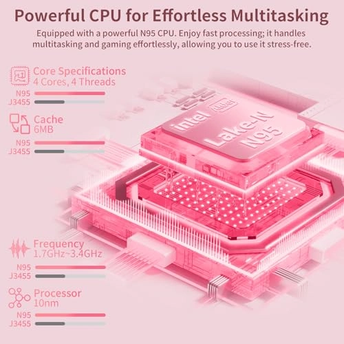 N95 - 15.6'' Celeron N 16GB DDR4 256GB SSD