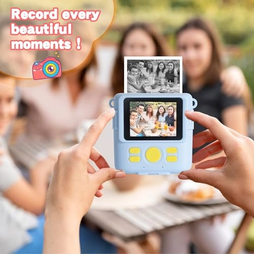 Instant Print Paper Rolls - 12 Rolls 2.2in × 20ft