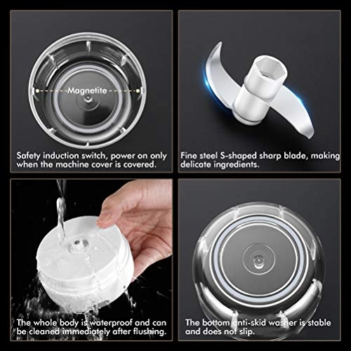 Garlic Onion Ginger Chopper - 250ml USB charging