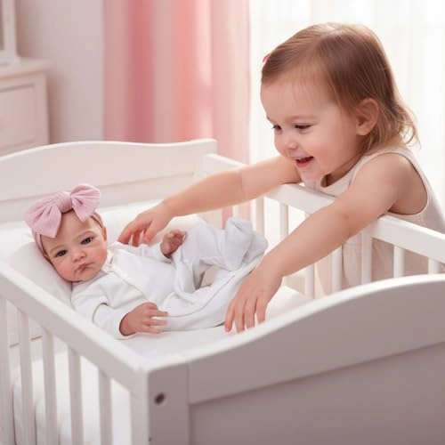 Reborn Baby Doll - 20 Inch Vinyl Weighted Cloth Body Ages 3+