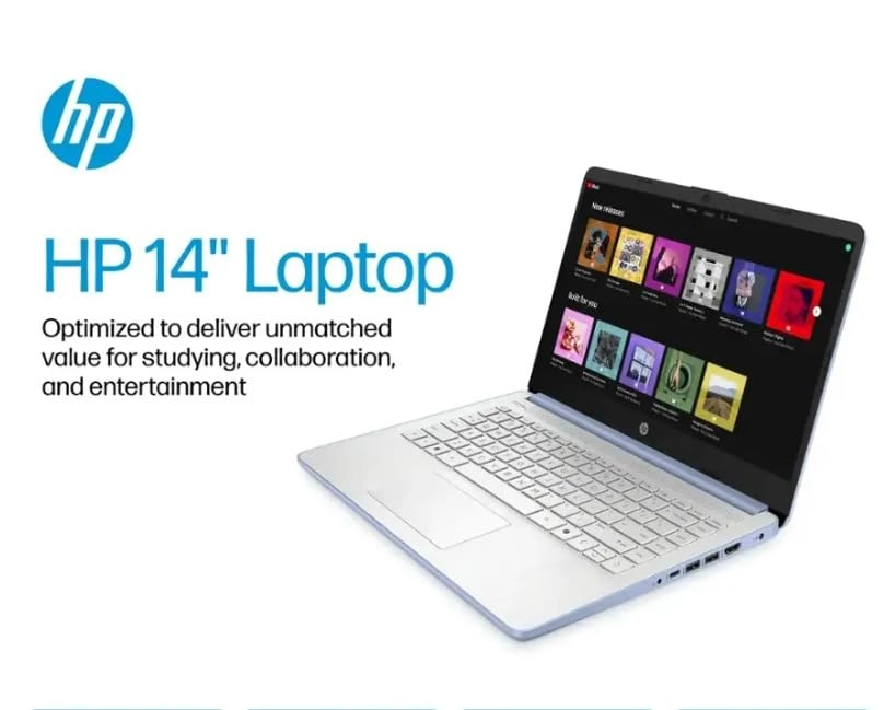 14 Laptop Computer Laptop 14-dq6011dx - 14'' N150 16GB DDR4 128GB UFS + 256GB MSD Card