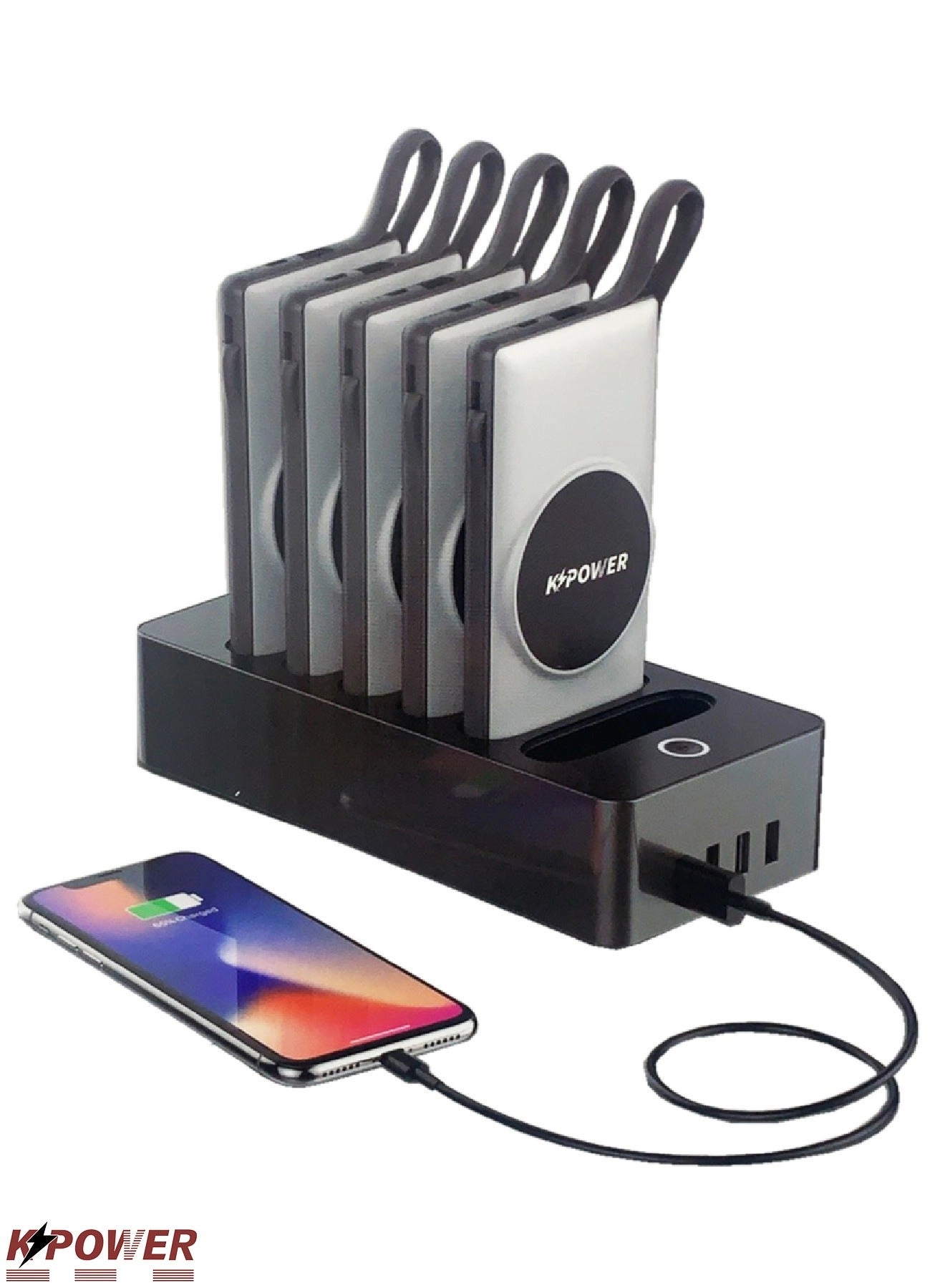 KP-PS-166W - 10000mAh 5V--3A(MAX) QC 4 Wireless